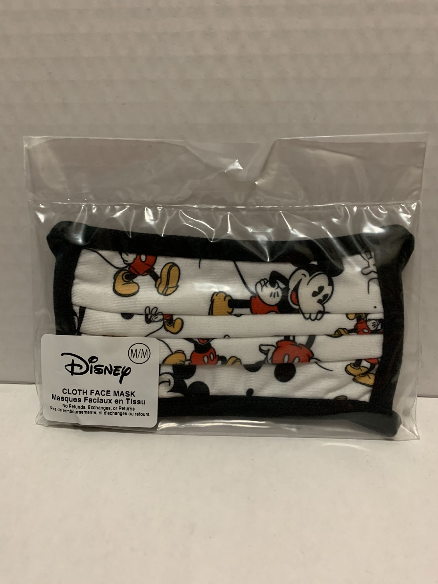 Brand new Mickey Mouse reusable cloth face mask