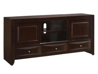 Emily Dark Cherry TV Stand