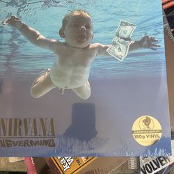 Nirvana Nevermind Limited 180g Vinyl Record NEW