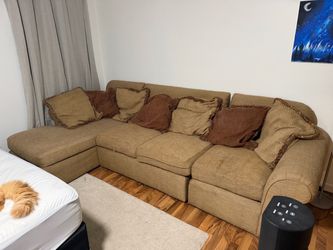Large L-Shaped Sectional Sofa with Chaise