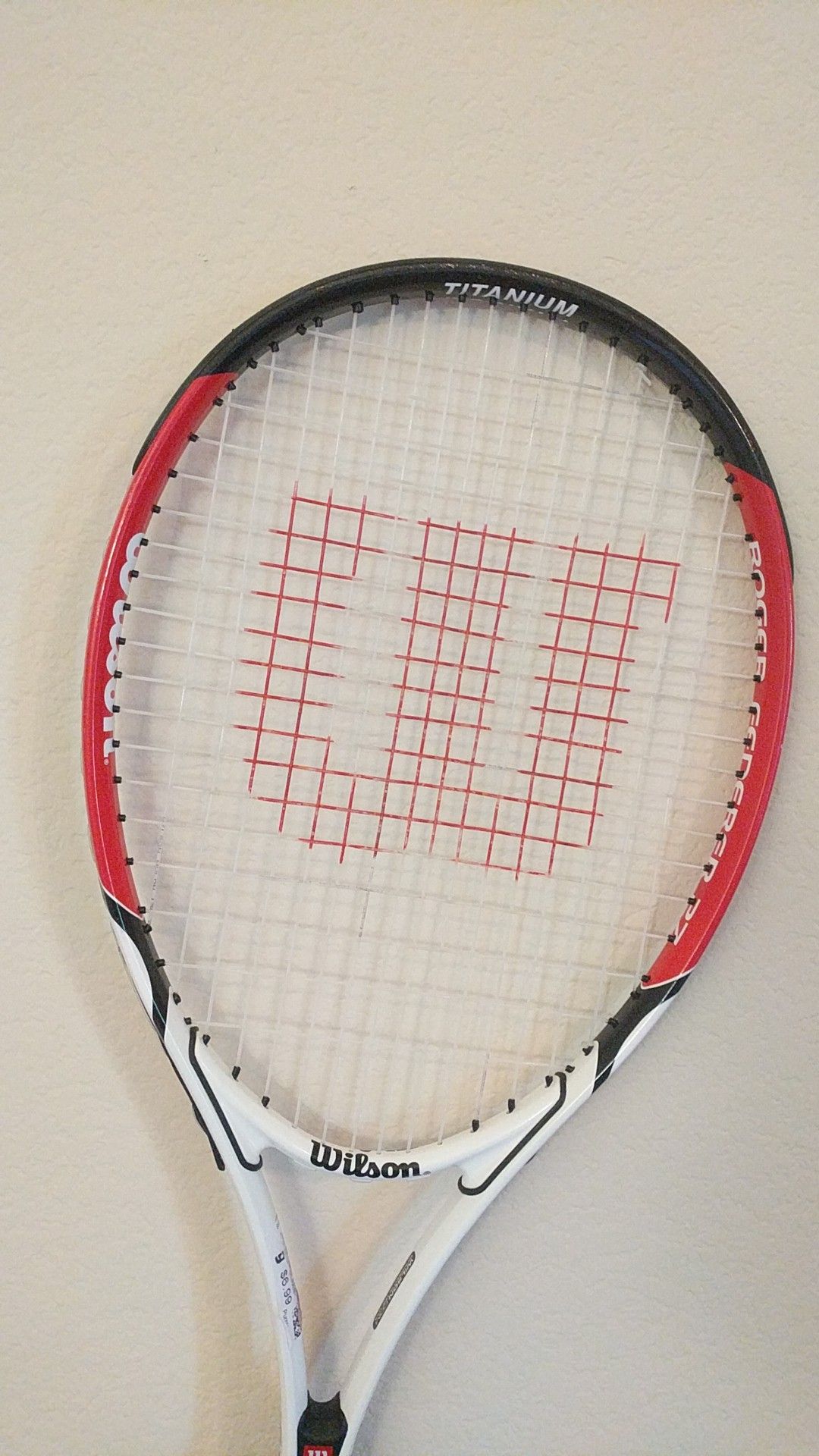 Wilson Titanium Roger Federer Tennis Racket