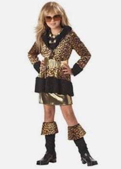New Halloween costume- Runaway diva child large 10-12 $13