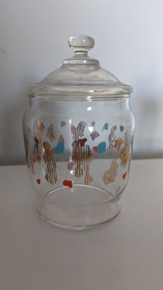 Vintage Glass Apothecary Jars Boomerang