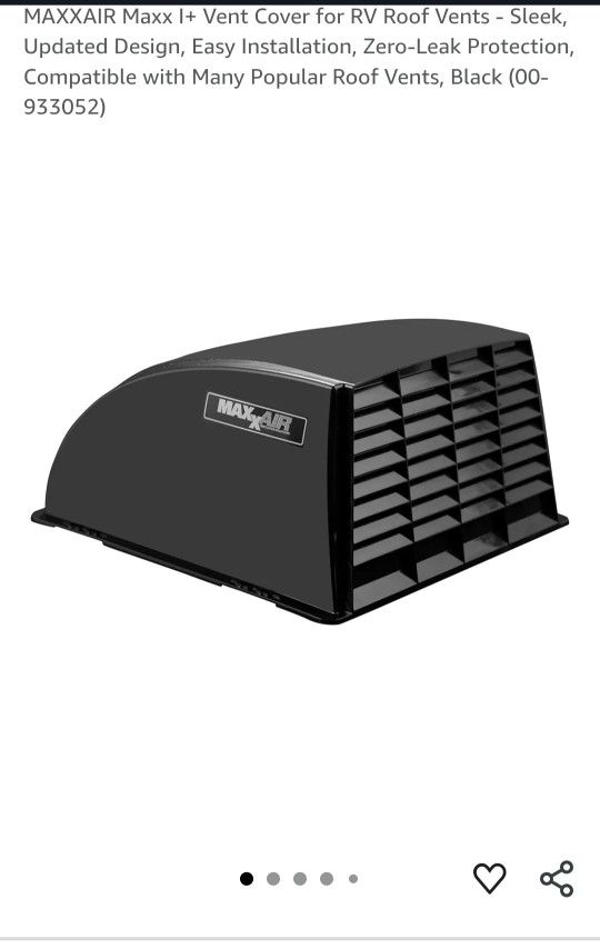 2 Maxxair Vent Covers For RV,s Toyhaulers, Travel Trailes Both For $60