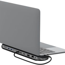  Connect 11-in-1 Universal USB-C Pro Dock w/ 3-Monitor Support, Silicon Motion Technology - Works with Mac, Windows, and Chromebook - 100W PD w/ 10Gbp
