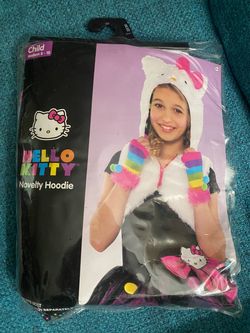 Hello Kitty Novelty Hoodie Child Medium 8-10
