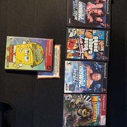 Ps2 Games Lot Of 7 CIB