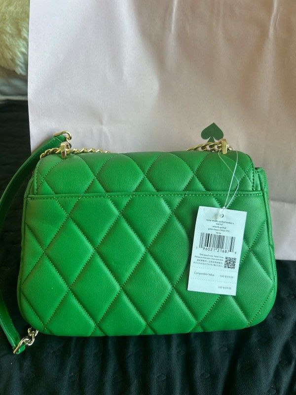 Kate Spade Purse Handbag Hangs Off Shoulder With Chain $200 Or Best Offer