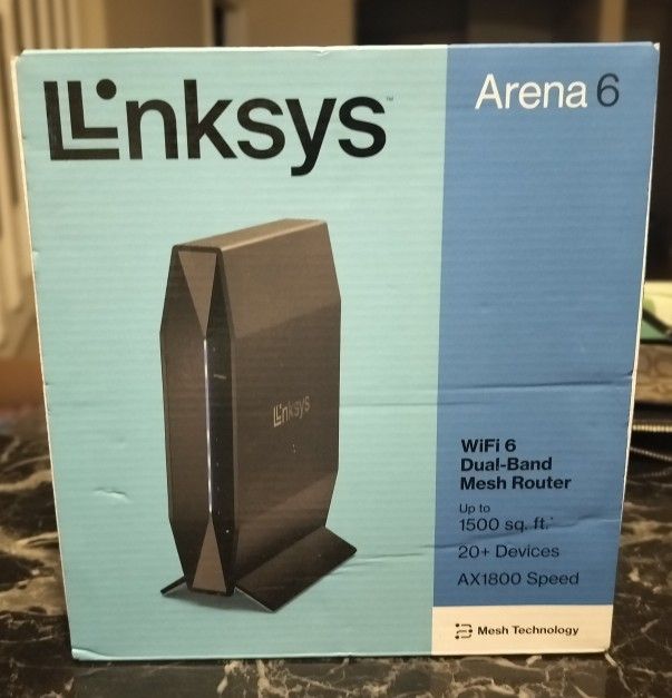linksys Area 6 E7350 wifi 6 dual band mesh router AX1800 (OPEN BOX)