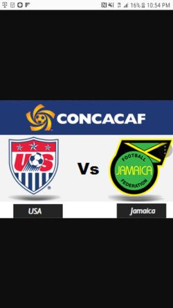Usa vs Jamaica soccer final tickets 7/26/17
