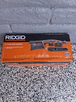 BELT SANDER RIDGID