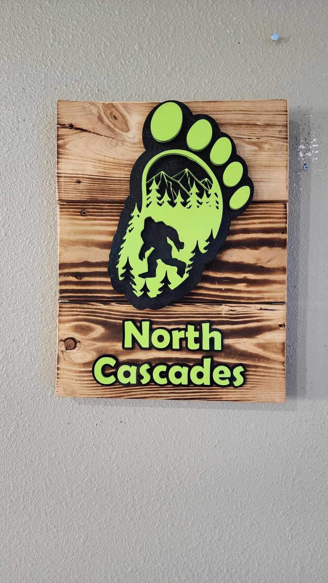 North Cascades 3d Big Foot 
