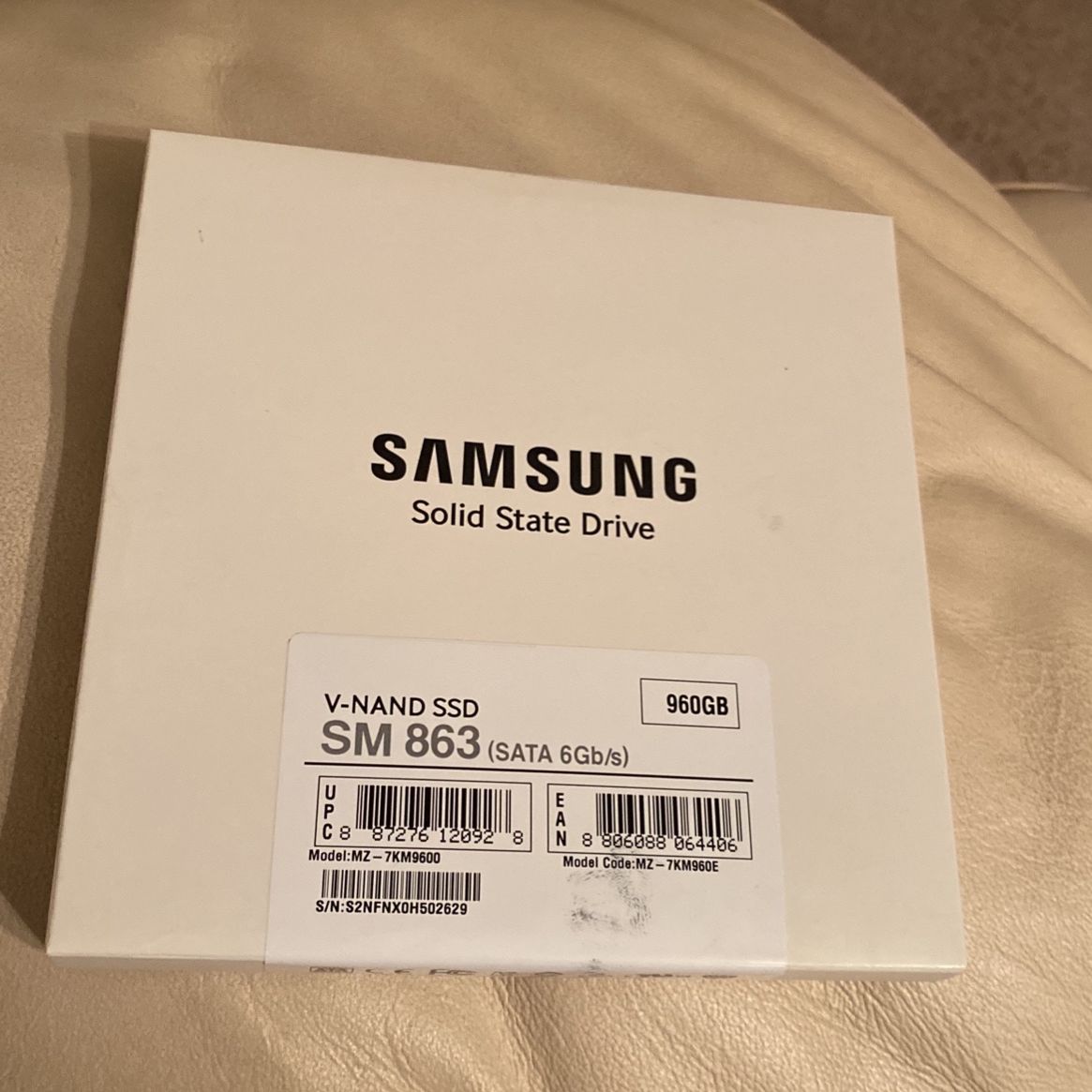 New, Sealed Samsung Ssd 960gb Drive