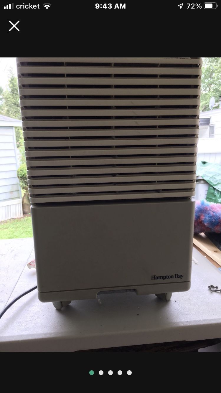 Hampton Bay Dehumidifier 30 Pints