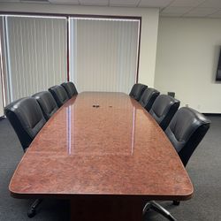 Table With Chairs Conference Table Business Table