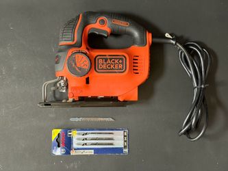 BLACK+DECKER Jig Saw with BOSCH blades
