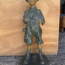 Vintage Bronze “Le Gamin” Statue