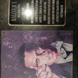 Malcolm X Plaque