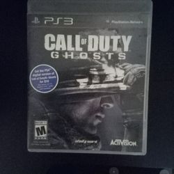PS3 CALL OF DUTY GHOSTS