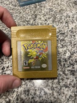 Authentic Pokémon Gold Gameboy Cartridge