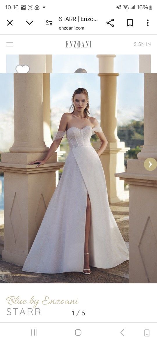 Wedding Dress - Blue By Enzoani Starr