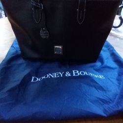 Large Black Pebble Bag