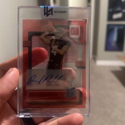 Desmond Ridder Rookie Auto Numbered /49
