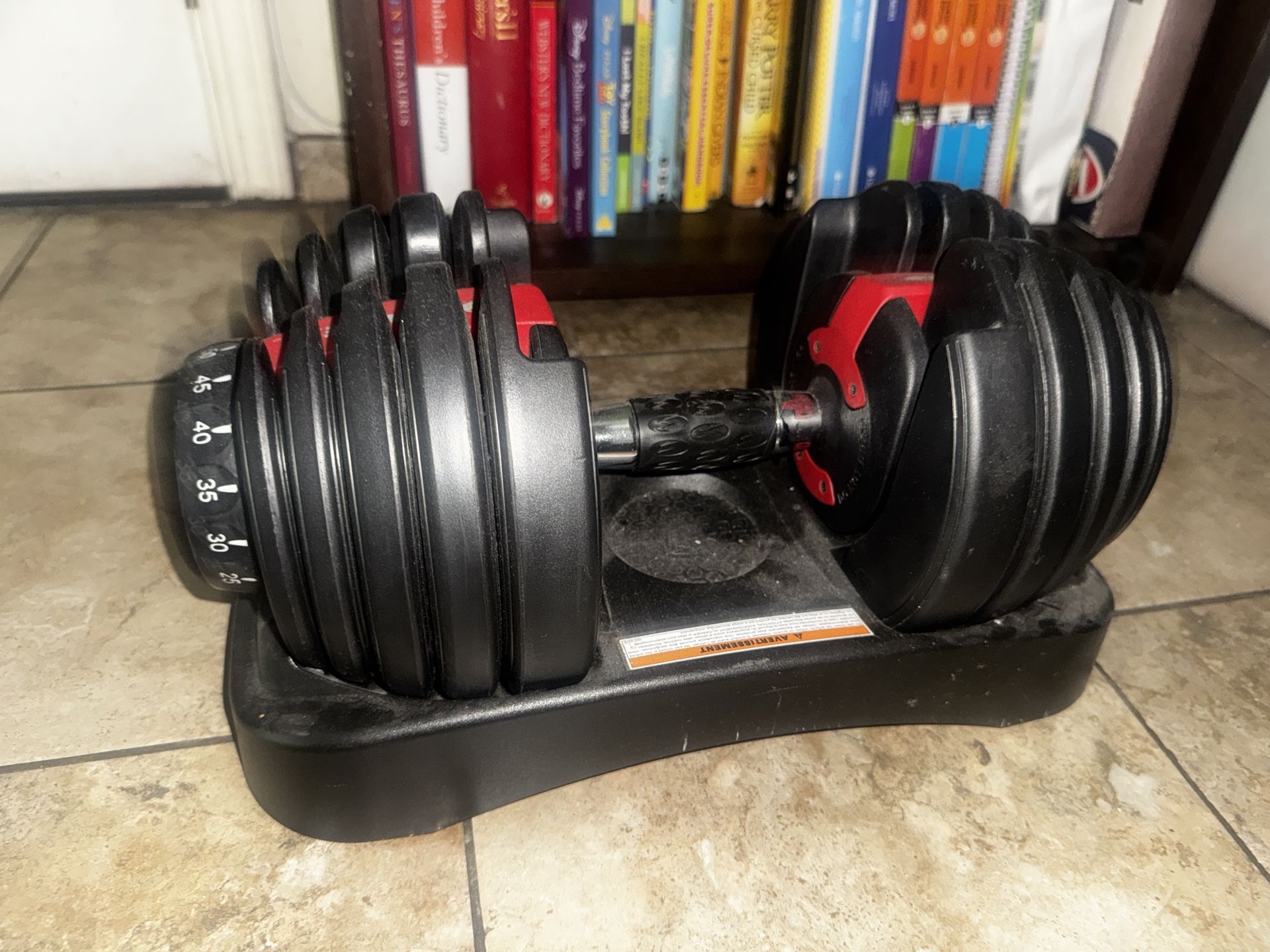 BowFlex Adjustable Dumbbell