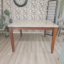 Gorgeous Marble Dining Table Counter Height