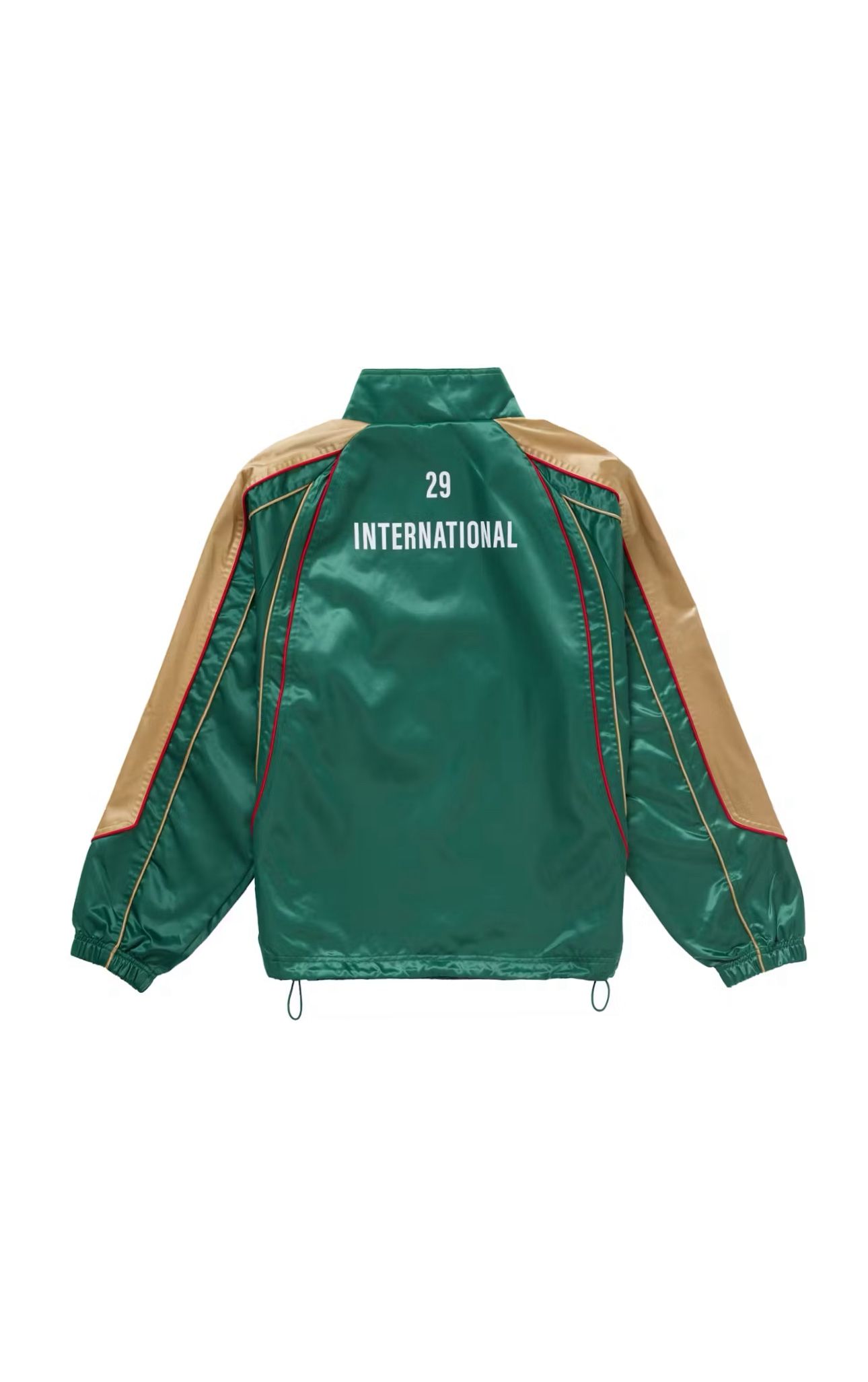 Supreme Satin Piping Pullover Green