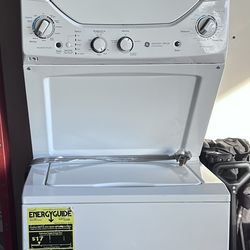 GE stacked Washer Dryer