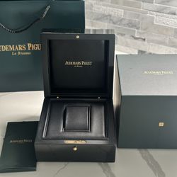 Audemars Piguet Watch Box With Paperwork New!