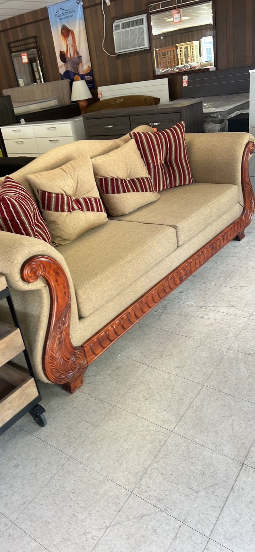Brand new sofa $449 and stock ready to go today lots of couches ready to go from 449 up