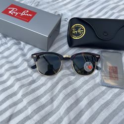 Polarized lenses unisex sunglasses club master 3016 tortoise