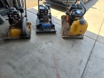 Plate Compactor $70 Per Day 