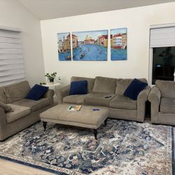 Sofa Set 3 Pieces