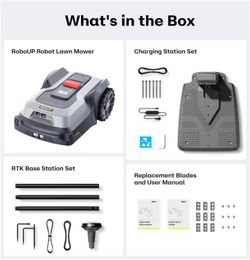 T1200Pro Robot Lawn Mower Wire Free