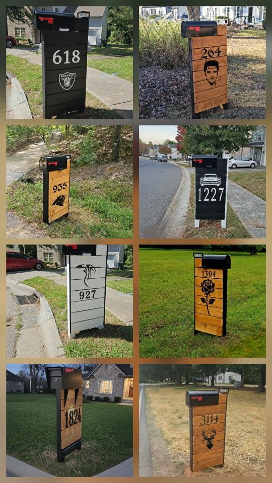 Custom Mailboxes With YOUR Design