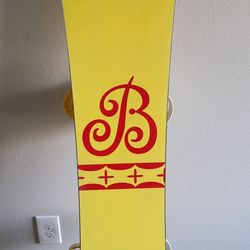 144cm Snowboard With Carry Bag And Bindings