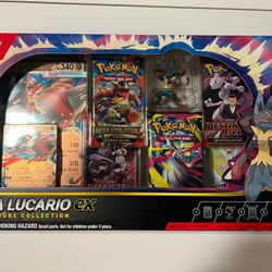 Pokémon Mega Lucario Ex Figure Box
