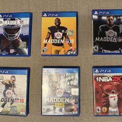 PS4 Sports Games for Free!! 🏈🏀