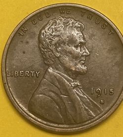 1915-S LINCOLN ONE CENT