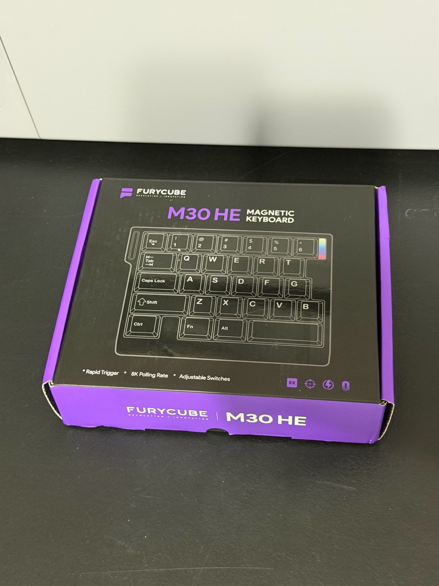 FURYCUBE M30 HE Magnetic Gaming Keyboard Black