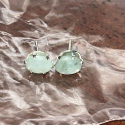 Silver/Gem Earrings