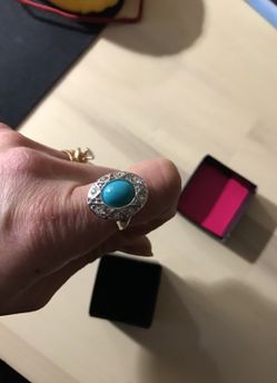 Avon bague fantaisie western ring size 8