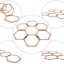 Hex Agility Rings/Speed Rings with Carrying Bag