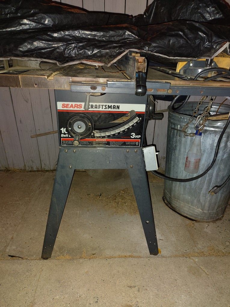 SEARS / CRAFTSMAN Table Saw