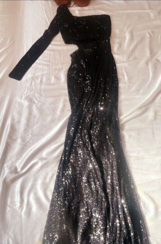 Black Sequence Dress