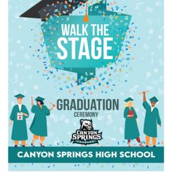 Canyon Springs High School Graduation Tickets 