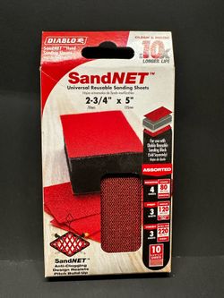 Diablo 2-3/4 in. x 5 in. SandNet Reusable Sanding Sheets